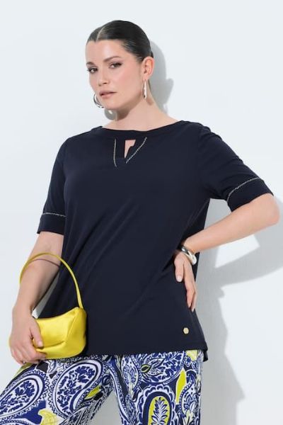 Veliki brojevi Bluza kratkih rukava moda za punije