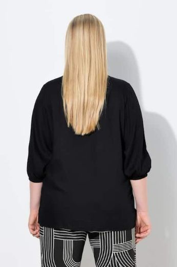 Plus size veliki brojevi Bluza 3/4 rukavi s naborima za punije