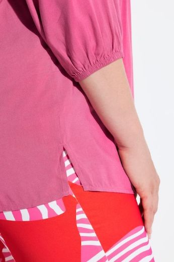 Plus size veliki brojevi Bluza 3/4 rukavi s naborima za punije