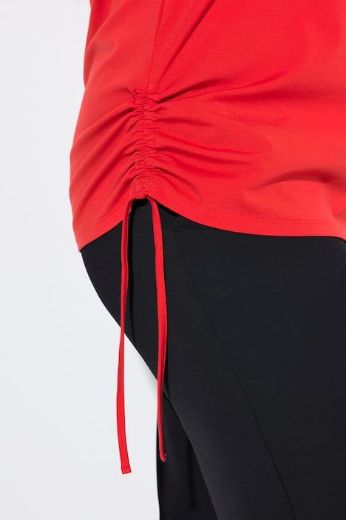 Plus size veliki brojevi Majica kratkih rukava V izreza za punije