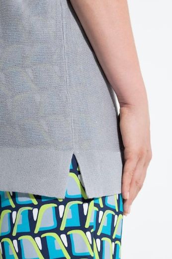 Plus size veliki brojevi Pulover kratkih rukava šireg kroja za punije