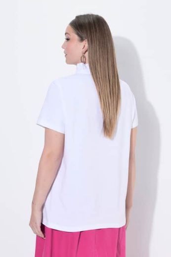 Plus size veliki brojevi Majica kratkih rukava s ukrasom za punije