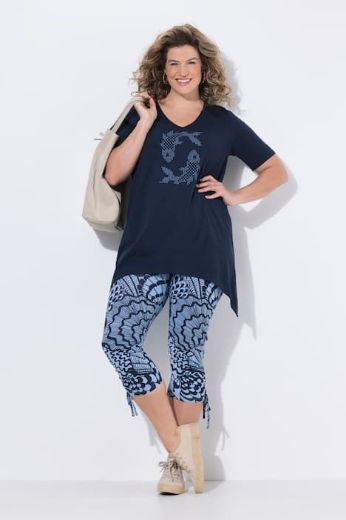 Plus size veliki brojevi Majica kratkih rukava pamučna za punije