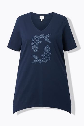 Plus size veliki brojevi Majica kratkih rukava pamučna za punije