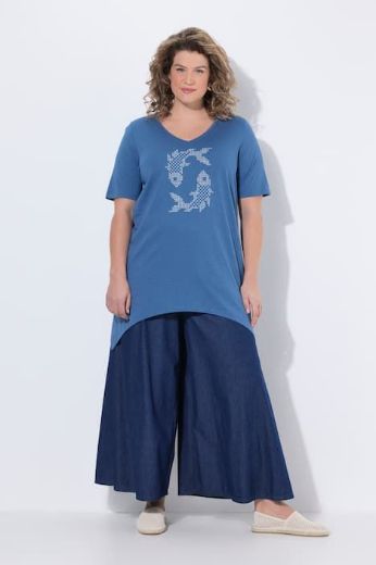 Plus size veliki brojevi Majica kratkih rukava pamučna za punije