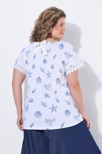 Plus size veliki brojevi Majica kratkih rukava pamučna za punije