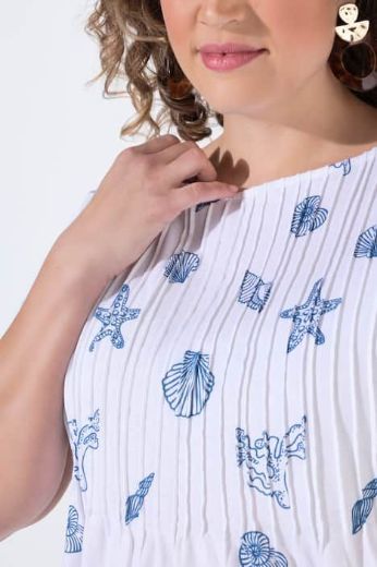 Plus size veliki brojevi Majica kratkih rukava pamučna za punije