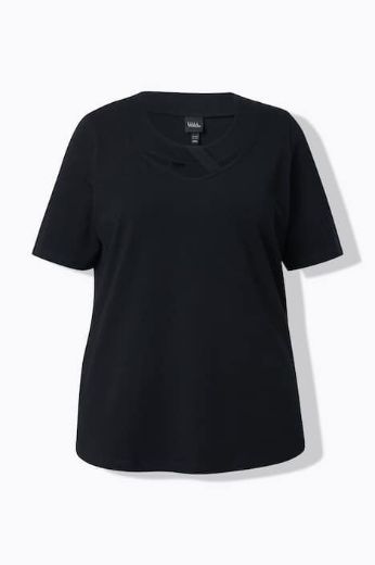 Plus size veliki brojevi Majica kratkih rukava okrulog izreza za punije