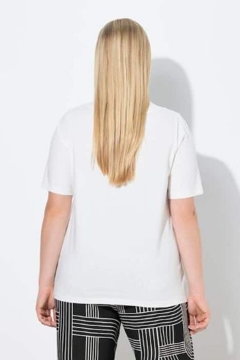 Plus size veliki brojevi Majica kratkih rukava okrulog izreza za punije