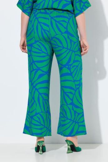 Plus size veliki brojevi Hlače širokih nogavica elastičnog struka za punije