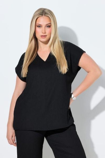 Veliki brojevi Majica kratkih rukava šireg kroja moda za punije