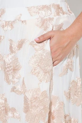 Plus size veliki brojevi Suknja A kroja elastičnog struka za punije