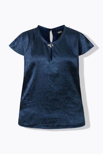 Plus size veliki brojevi Bluza kratkih rukava A kroja za punije