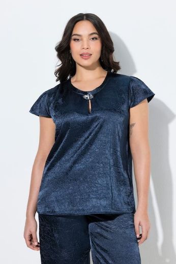 Plus size veliki brojevi Bluza kratkih rukava A kroja za punije