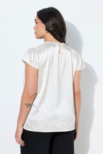 Plus size veliki brojevi Bluza kratkih rukava A kroja za punije