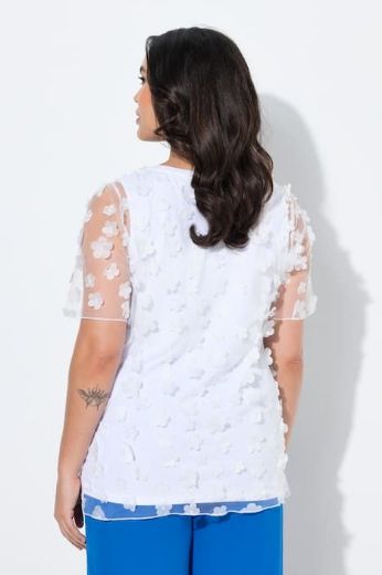 Plus size veliki brojevi Majica kratkih rukava okruglog izreza za punije