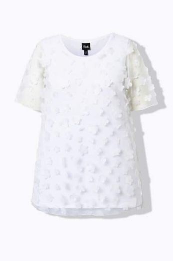 Plus size veliki brojevi Majica kratkih rukava okruglog izreza za punije