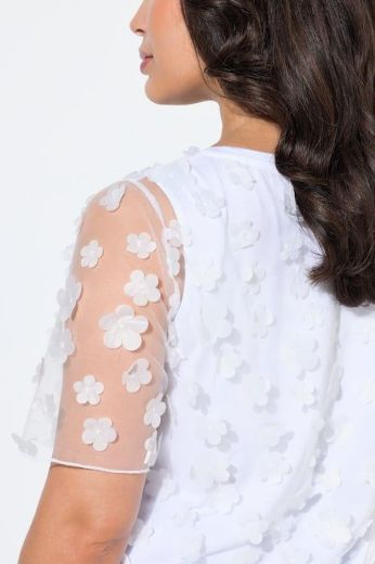 Plus size veliki brojevi Majica kratkih rukava okruglog izreza za punije