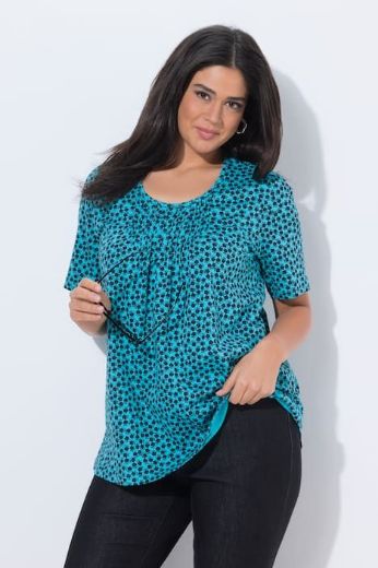 Plus size veliki brojevi Majica kratkih rukava A kroja za punije