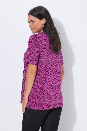 Plus size veliki brojevi Majica kratkih rukava A kroja za punije