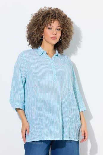 Plus size veliki brojevi Bluza 3/4 rukava A kroja za punije
