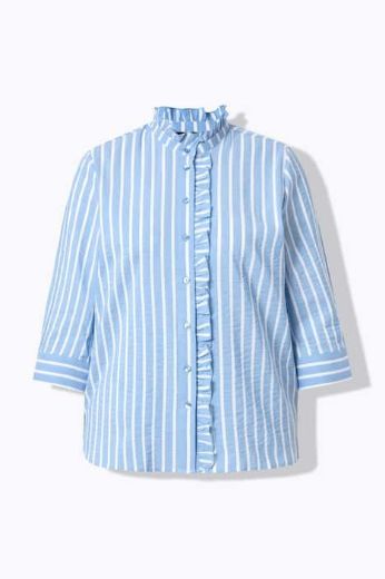 Plus size veliki brojevi Bluza 3/4 rukava A kroja za punije