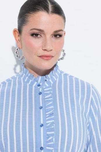 Plus size veliki brojevi Bluza 3/4 rukava A kroja za punije