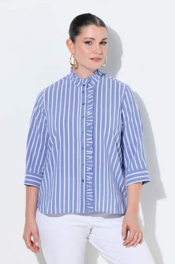 Plus size veliki brojevi Bluza 3/4 rukava A kroja za punije