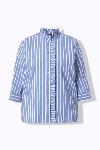 Plus size veliki brojevi Bluza 3/4 rukava A kroja za punije