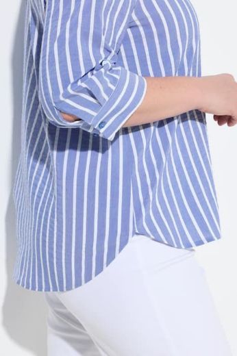 Plus size veliki brojevi Bluza 3/4 rukava A kroja za punije