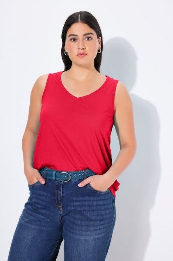 Plus size veliki brojevi Top V ovratnika za punije