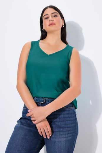 Plus size veliki brojevi Top V ovratnika za punije