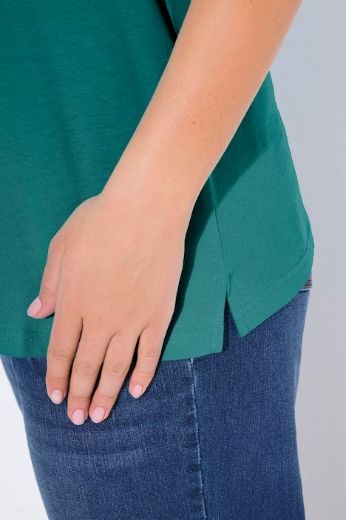 Plus size veliki brojevi Top V ovratnika za punije