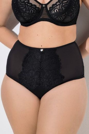 Plus size veliki brojevi Gaćice maxi s čipkom za punije