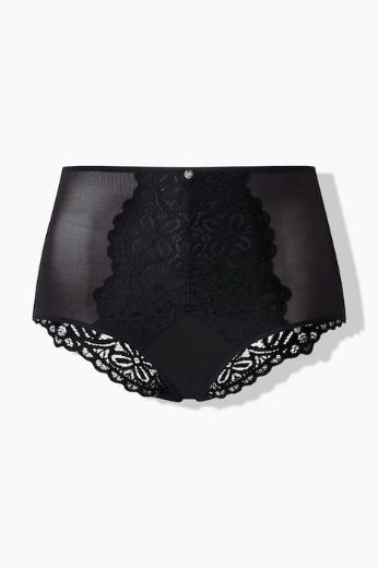 Plus size veliki brojevi Gaćice maxi s čipkom za punije