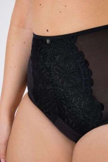 Plus size veliki brojevi Gaćice maxi s čipkom za punije