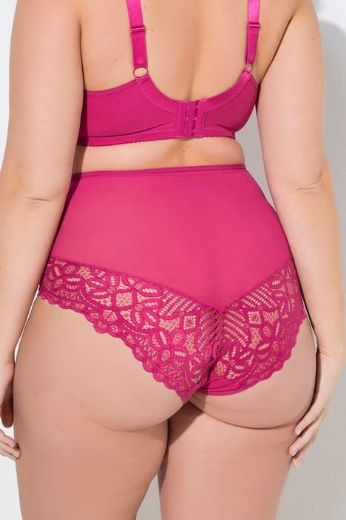 Plus size veliki brojevi Gaćice maxi s čipkom za punije