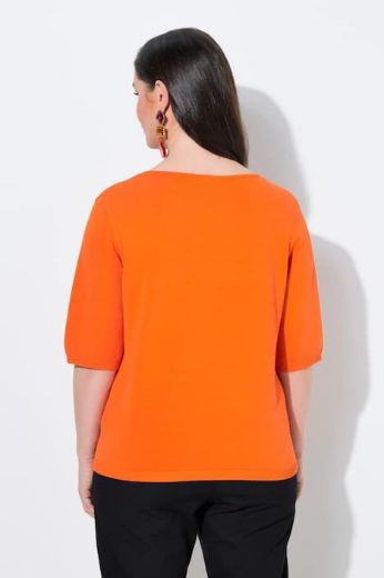 Plus size veliki brojevi Pulover polu rukava V ovratnika za punije