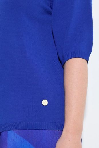 Plus size veliki brojevi Pulover polu rukava V ovratnika za punije