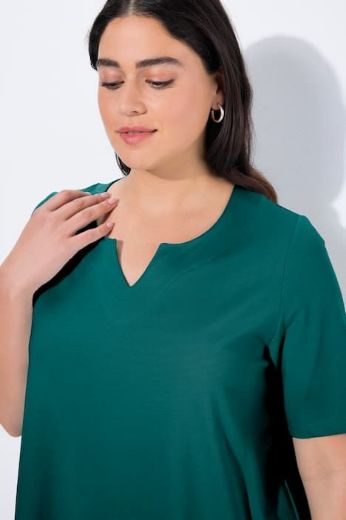 Plus size veliki brojevi Majica A kroj V ovratnik za punije