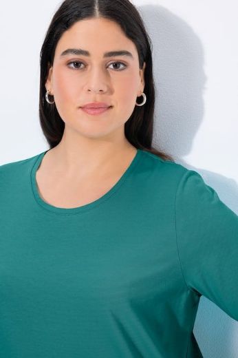 Plus size veliki brojevi Majica A kroj V ovratnik za punije