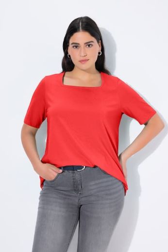 Plus size veliki brojevi Majica kratkih rukava A kroja za punije
