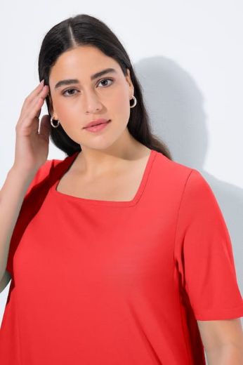 Plus size veliki brojevi Majica kratkih rukava A kroja za punije