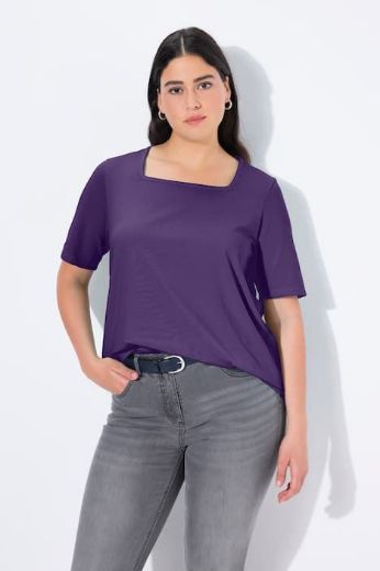 Plus size veliki brojevi Majica kratkih rukava A kroja za punije