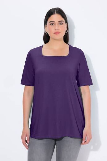 Plus size veliki brojevi Majica kratkih rukava A kroja za punije