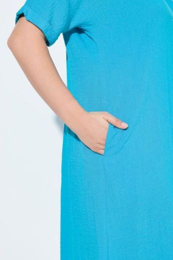 Plus size veliki brojevi Haljina kratkih rukava A kroja za punije