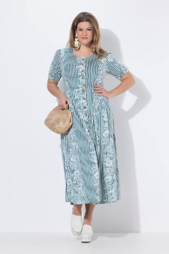 Plus size veliki brojevi Haljina maxi cvjetnog uzorka za punije