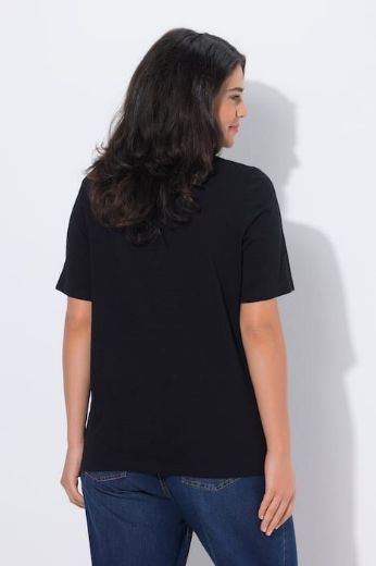 Plus size veliki brojevi Majica kratkih rukava V ovratnika za punije