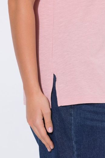 Plus size veliki brojevi Majica kratkih rukava V ovratnika za punije