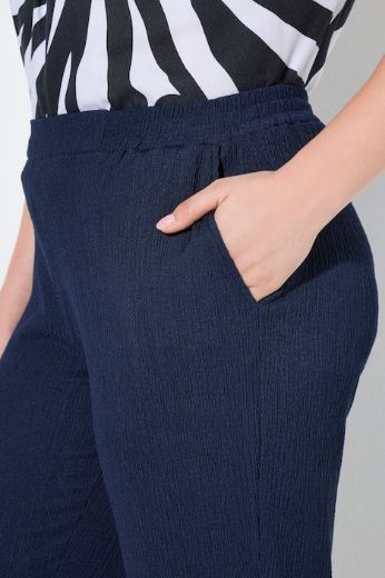 Plus size veliki brojevi Hlače elastičnog struka širokih nogavica za punije